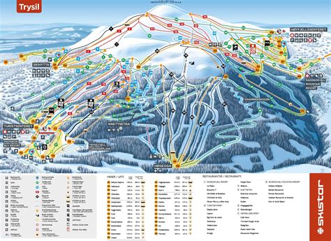trysil trail map